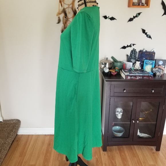 Who What Wear Green Dress - Picture 2 of 4